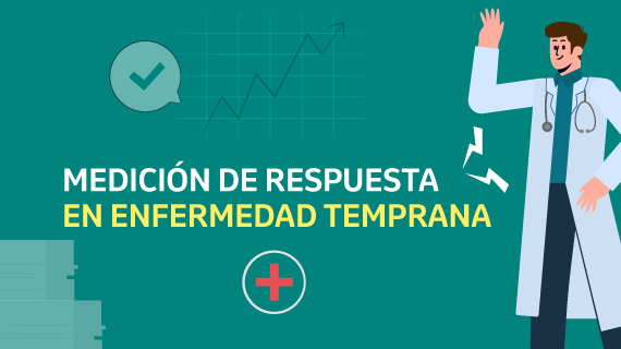 2 formas de evaluar la eficacia de un tratamiento a largo plazo en pacientes con cáncer.