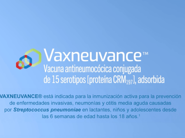 Vaxneuvance Video promocional con información del protocolo 25